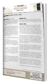 Dr. Tony Evans Sermon Notes