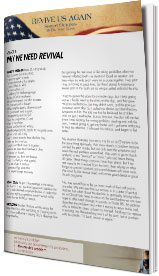 Revive Us Again Teaching Notes