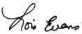 Lois Evans Signature