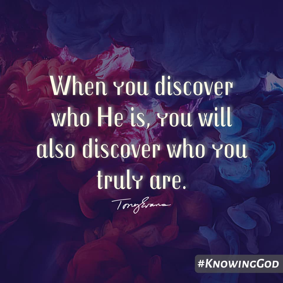 Discover who God is