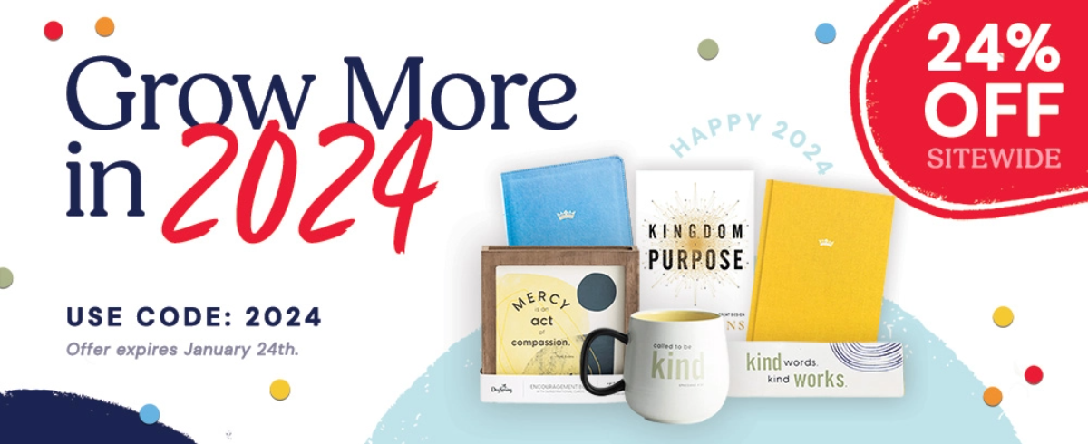 Grow More in 2024 with 24% off sitewide. Use code: 2024. Offer expires January 24th.