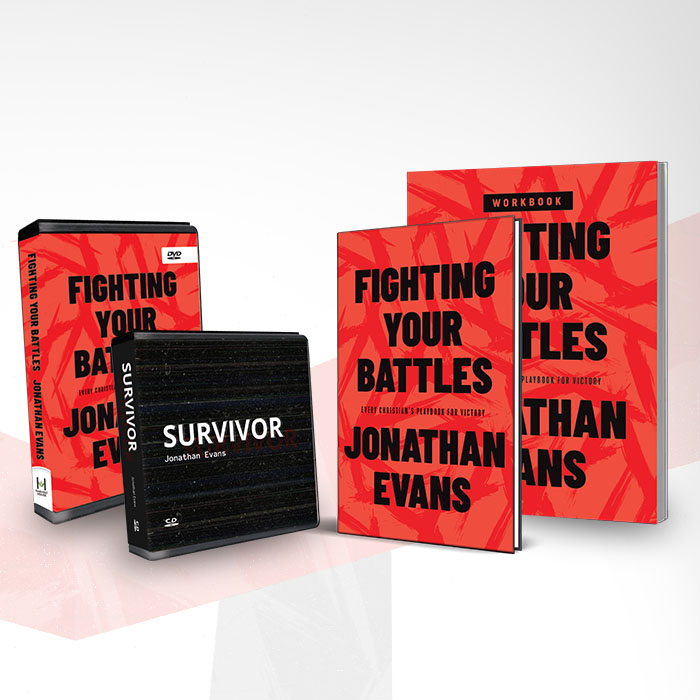 Survivor CDs + Fighting Your Battles book & study