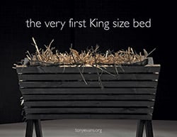 The very first King size bed.