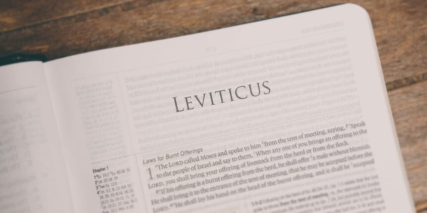 Lessons From the Book of Leviticus