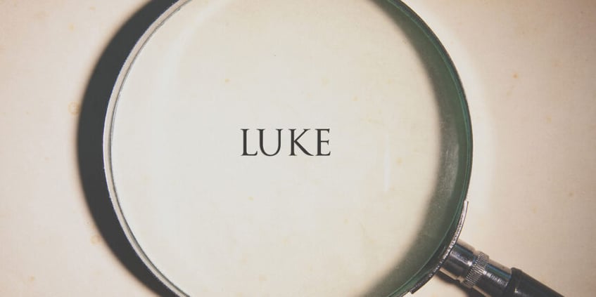 Lessons From the Book of Luke