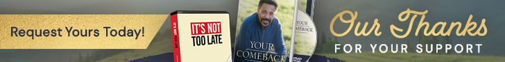 Offer - It's Not Too Late CD Series + Your Comeback Bk + Your Comeback DVD Bible Study w/Study Guide