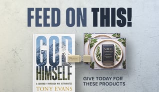 Feed on this! Soul Starved 2-part sermon series and God Himself book