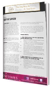 Power of Jesus Names Teaching Notes