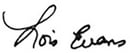 Lois Evans signature