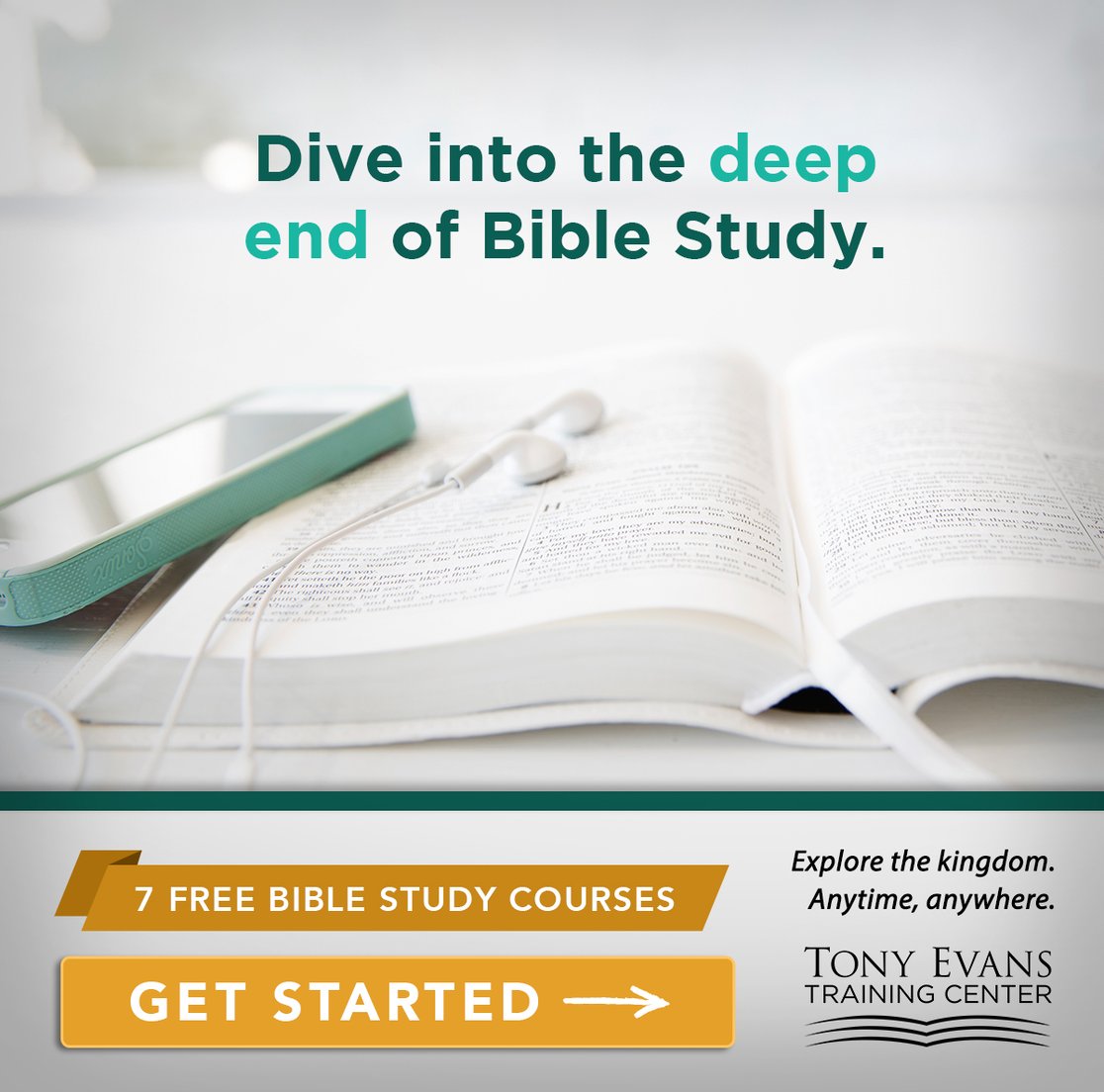 Dive into the deep end of Bible Study