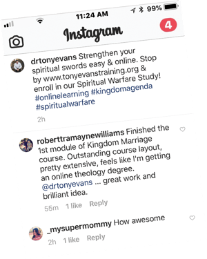 Instagram screenshot