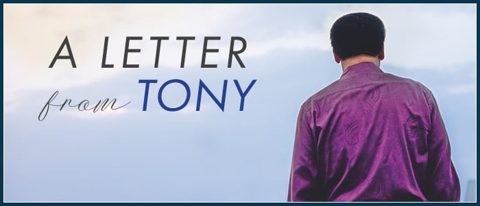 A Letter From Tony