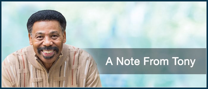 A Note From Tony