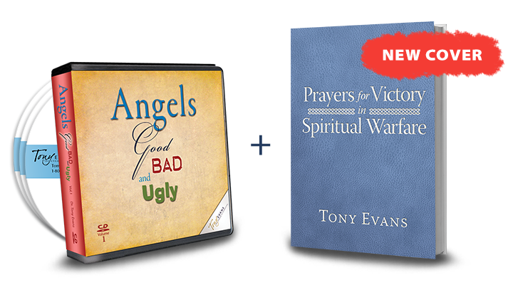 Angels: Good, Bad and Ugly Vol 1 CD series and the new luxury edition of Prayers for Victory in Spiritual Warfare