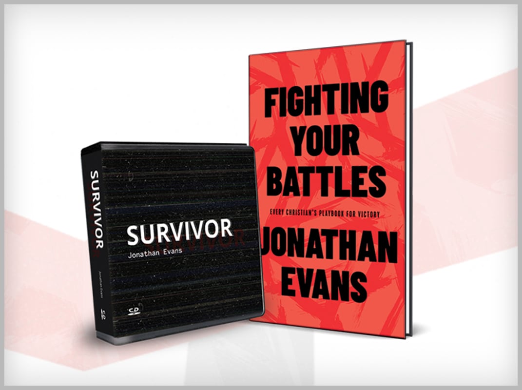 Survivor CDs + Fighting Your Battles book