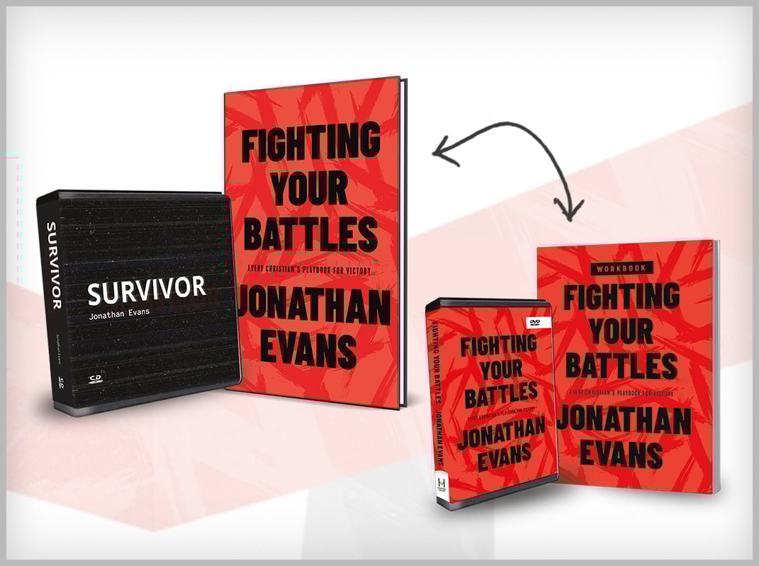 Survivor CDs + Fighting Your Battles book & study