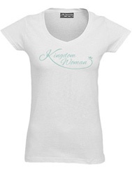 Kingdom Woman t-shirt in white