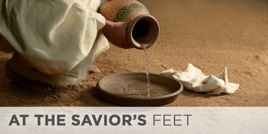 At the Savior’s Feet