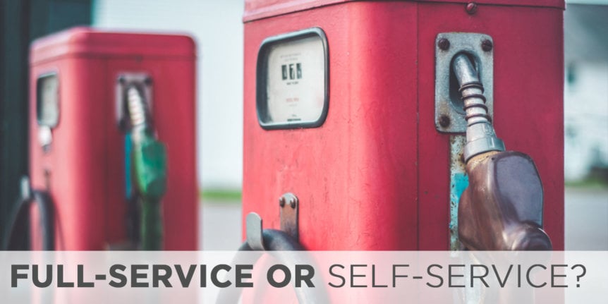 Full-Service or Self-Service?