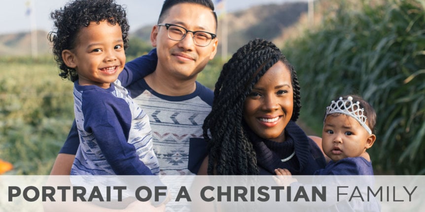 Portrait of a Christian Family