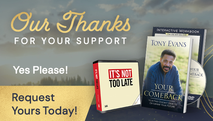 Offer - It's Not Too Late CD Series + Your Comeback Bk + Your Comeback DVD Bible Study w/Study Guide