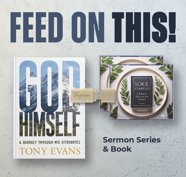 Feed on this! God Himself book + Soul Starved sermon series.