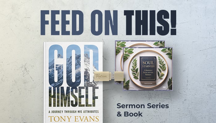Feed on this! Soul Starved 2-part sermon series and God Himself book