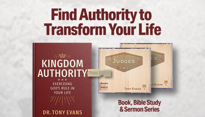 Find Authority to Transform Your Life. Our current offer includes the Judges two-part sermon series and the Kingdom Authority book.