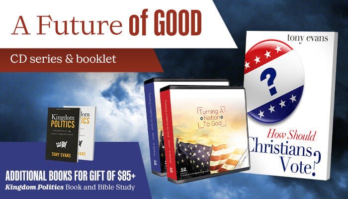 Current Offer: Turning a Nation to God V1 & 2 AND How Should Christians Vote booklet