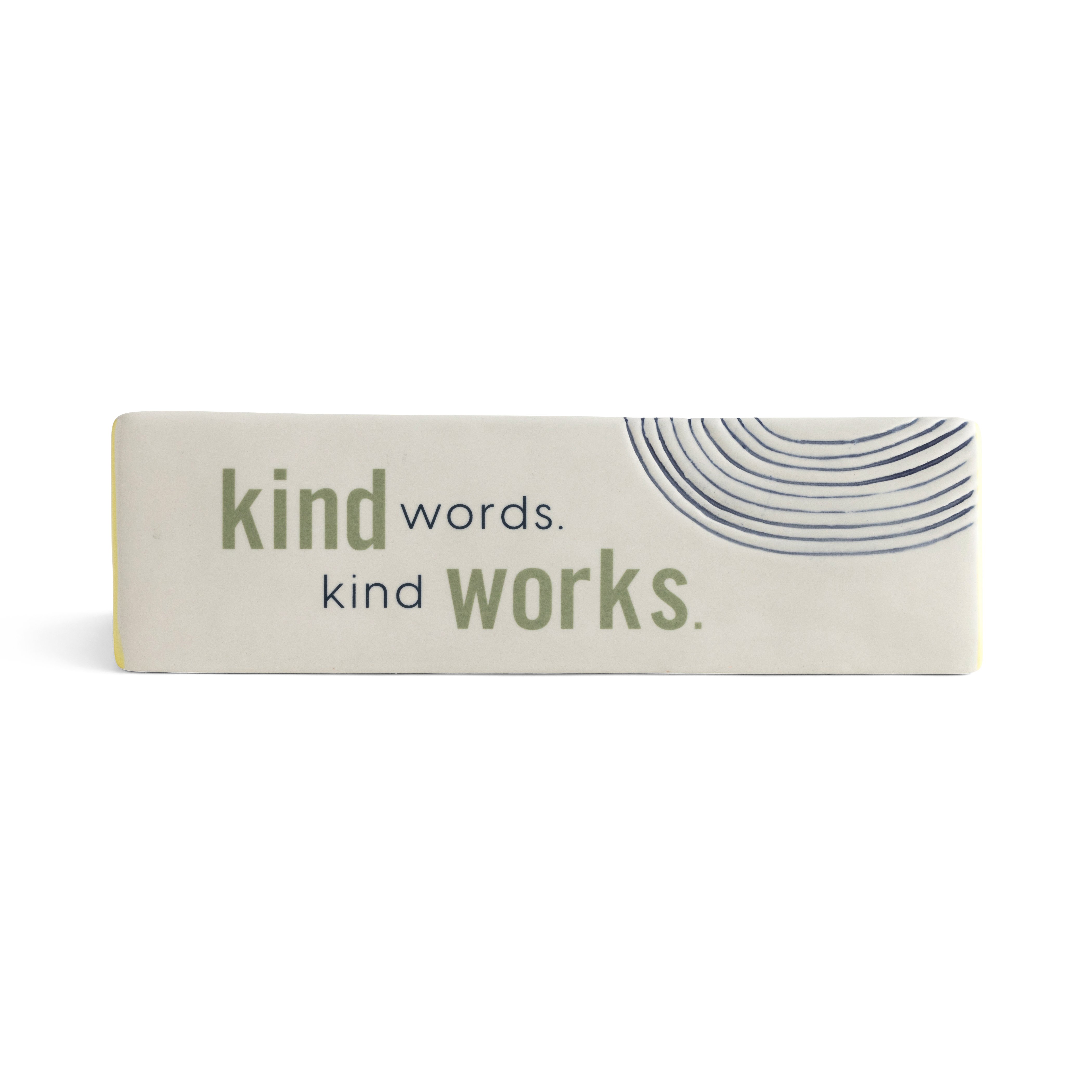 Kind Words Desk Decor