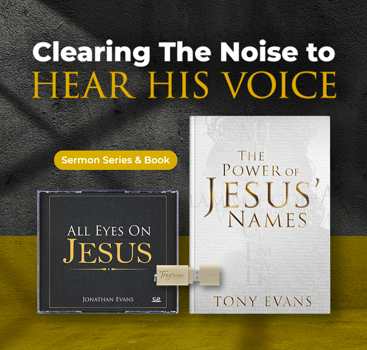 Clearing the noise to hear his voice