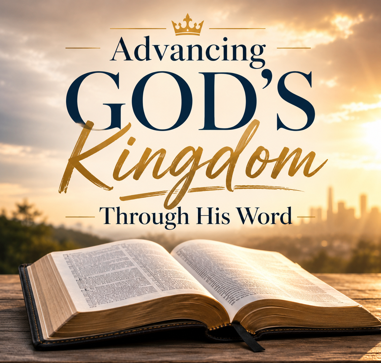 Advancing God's kingdom through His word