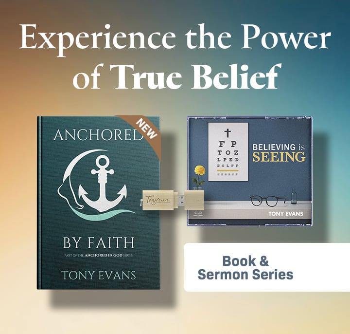 Believing is Seeing CD Series + Anchored by Faith book