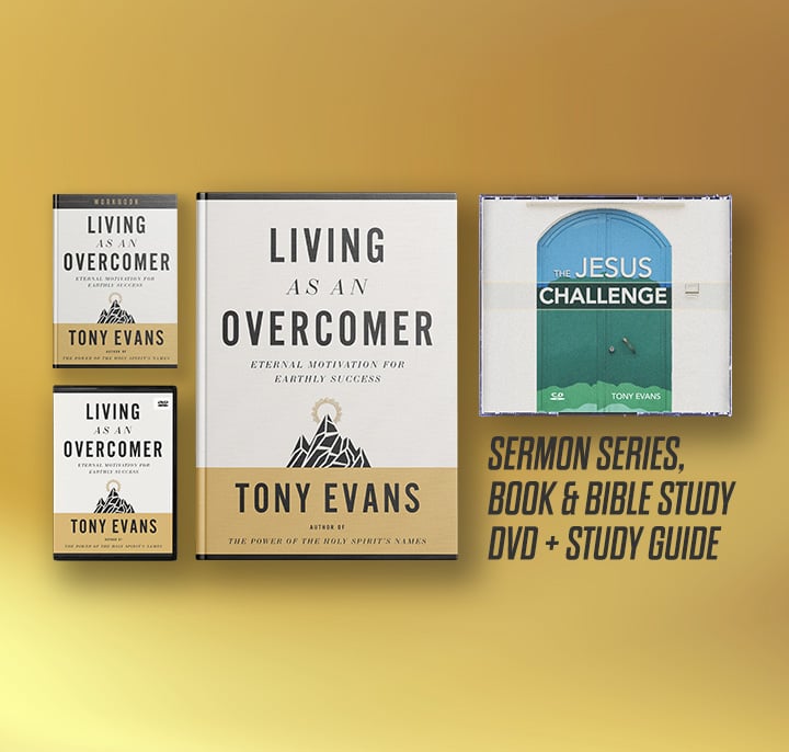 The Jesus Challenge series CDs + Living as an Overcomer bundle