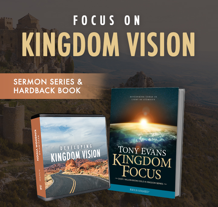 TV Offer: Developing Kingdom Vision CD Series AND Kingdom Focus Book