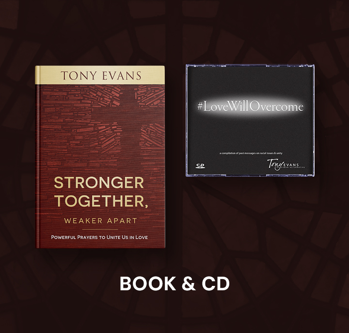 #LoveWillOvercome CD series and Stronger Together, Weaker Apart devotional book 