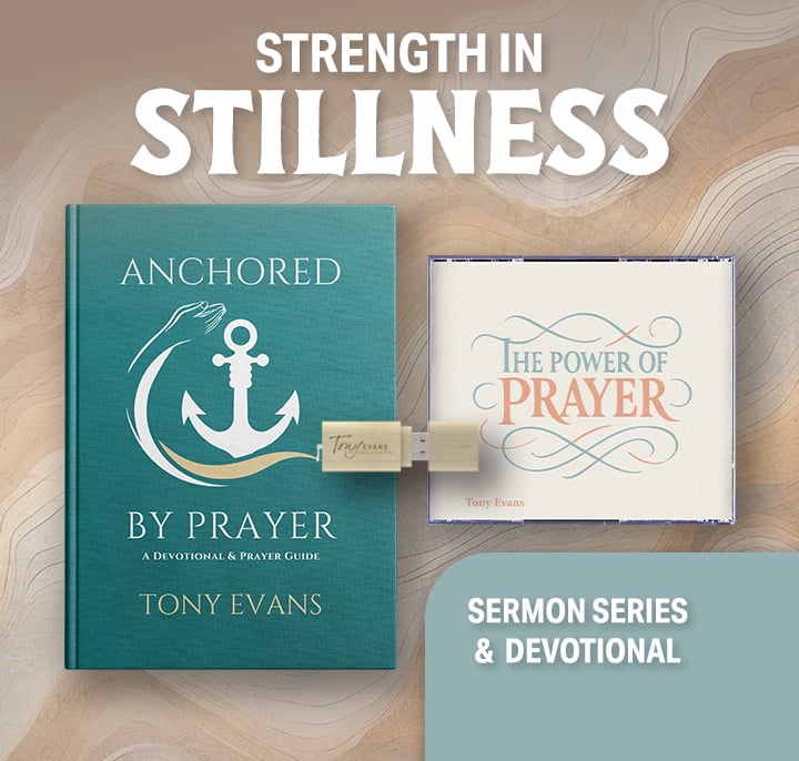 The Power of Prayer sermon series + Anchored by Prayer book