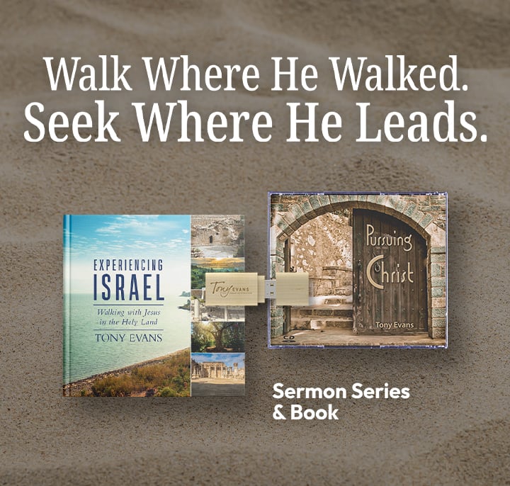 Walk where He walked. Seek where he leads.