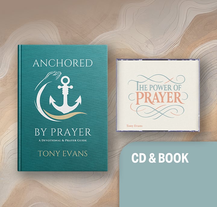 The Power of Prayer series and Anchored by Prayer book
