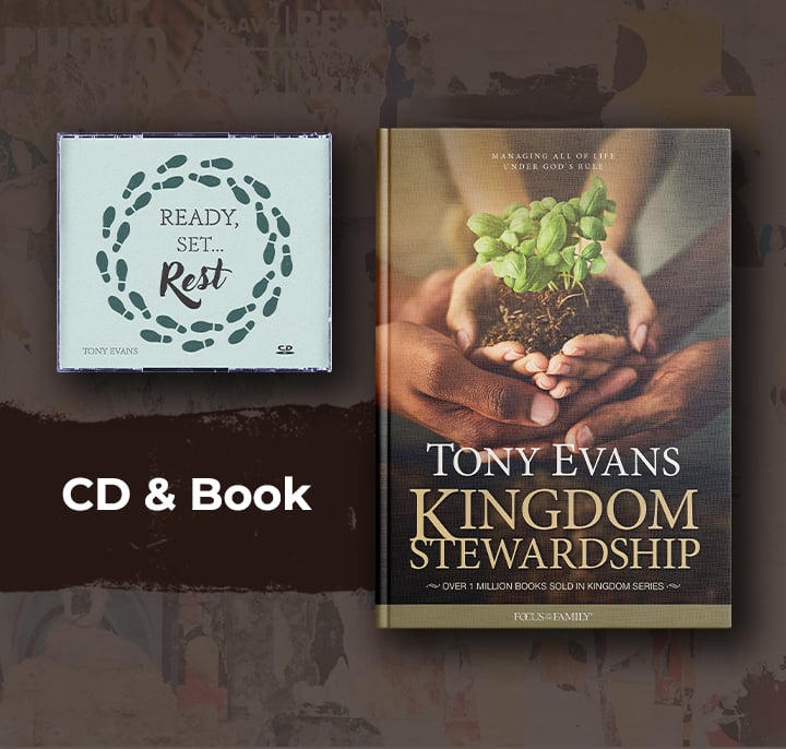 Ready, Set...Rest sermon CDs and Kingdom Stewardship book