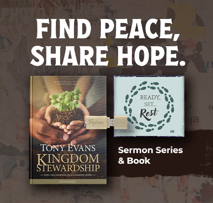Offer 1: Ready, Set... Rest Sermon Series AND Kingdom Stewardship book