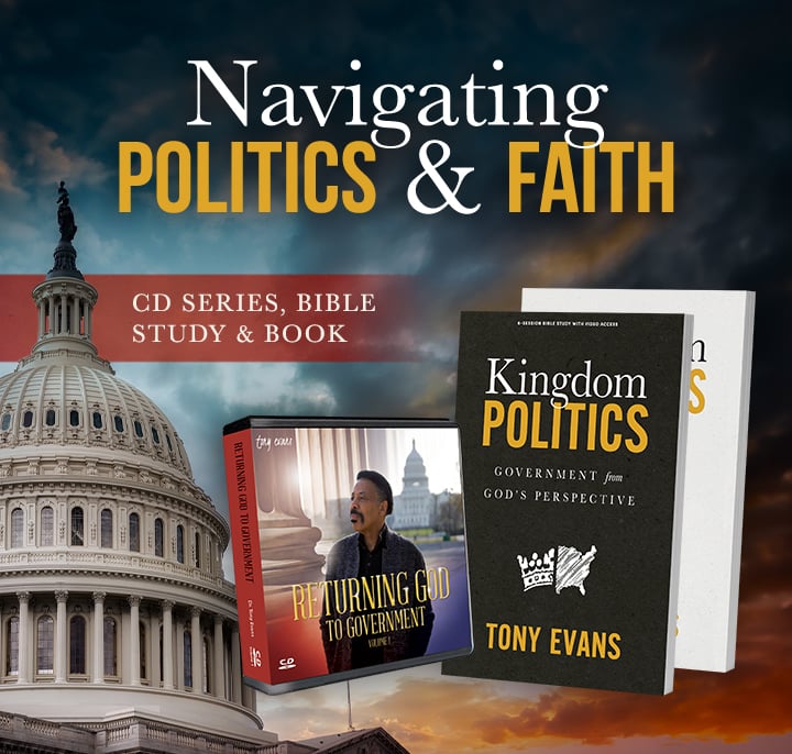 Returning God to Government CD series + Kingdom Politics + study guide
