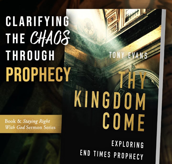 Current offer - Staying Right with God CDs + Thy Kingdom Come book