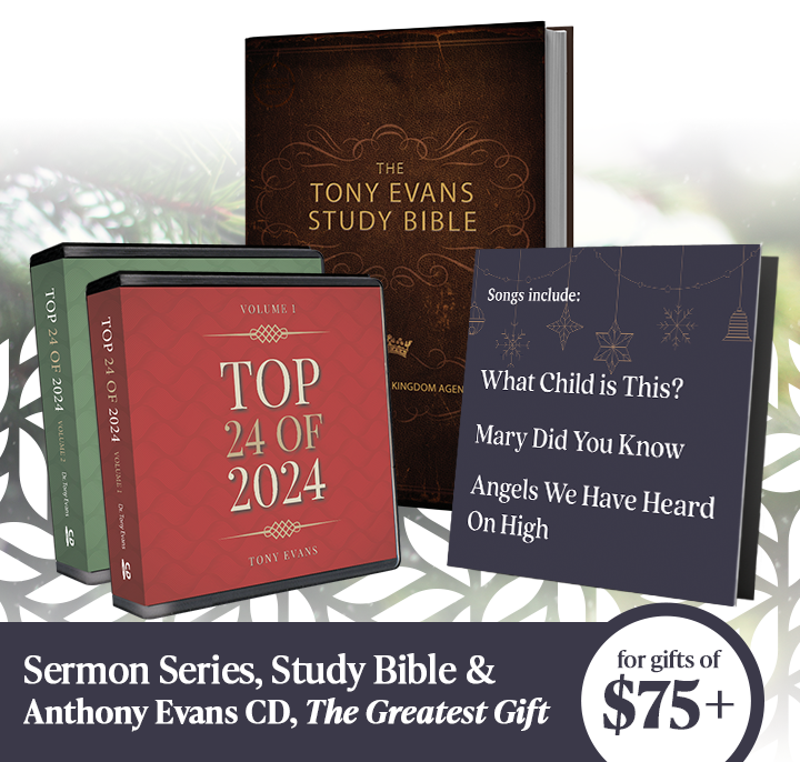 Top 24 of 2024 CD series + Christmas CD + TE Study Bible